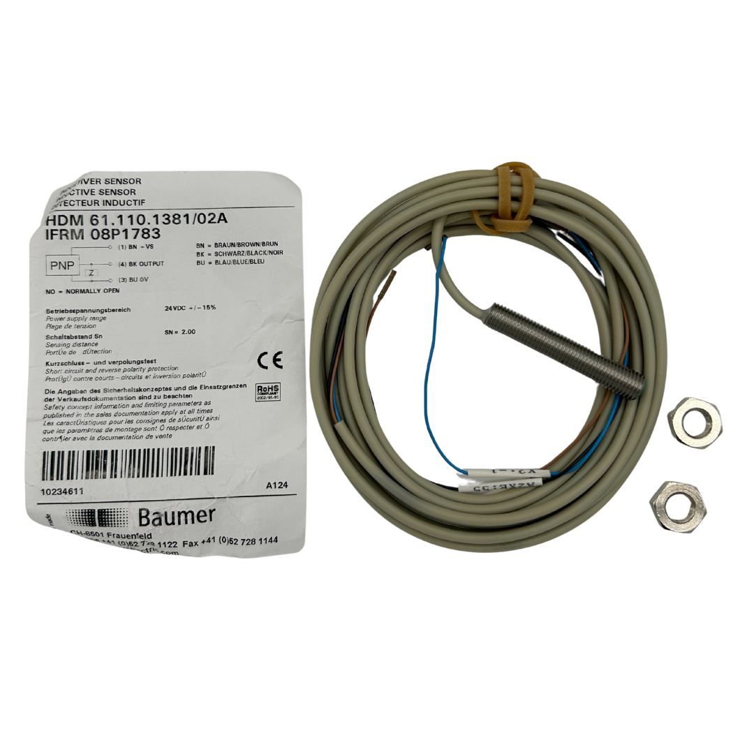 61.110.1381 Interruptor de proximidad para alimentador Heidelberg CD102, SM102 - Pieza original