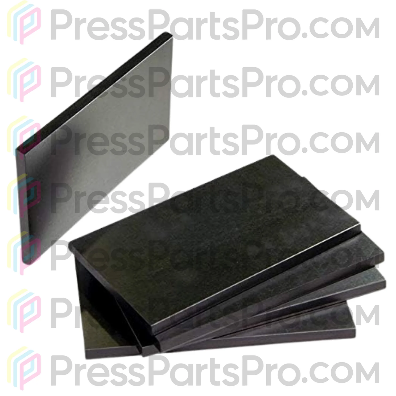 m2.102.2021 Juego de 6 paletas de carbono para Heidelberg Rietschle KTA 80/1 - Imagen 2