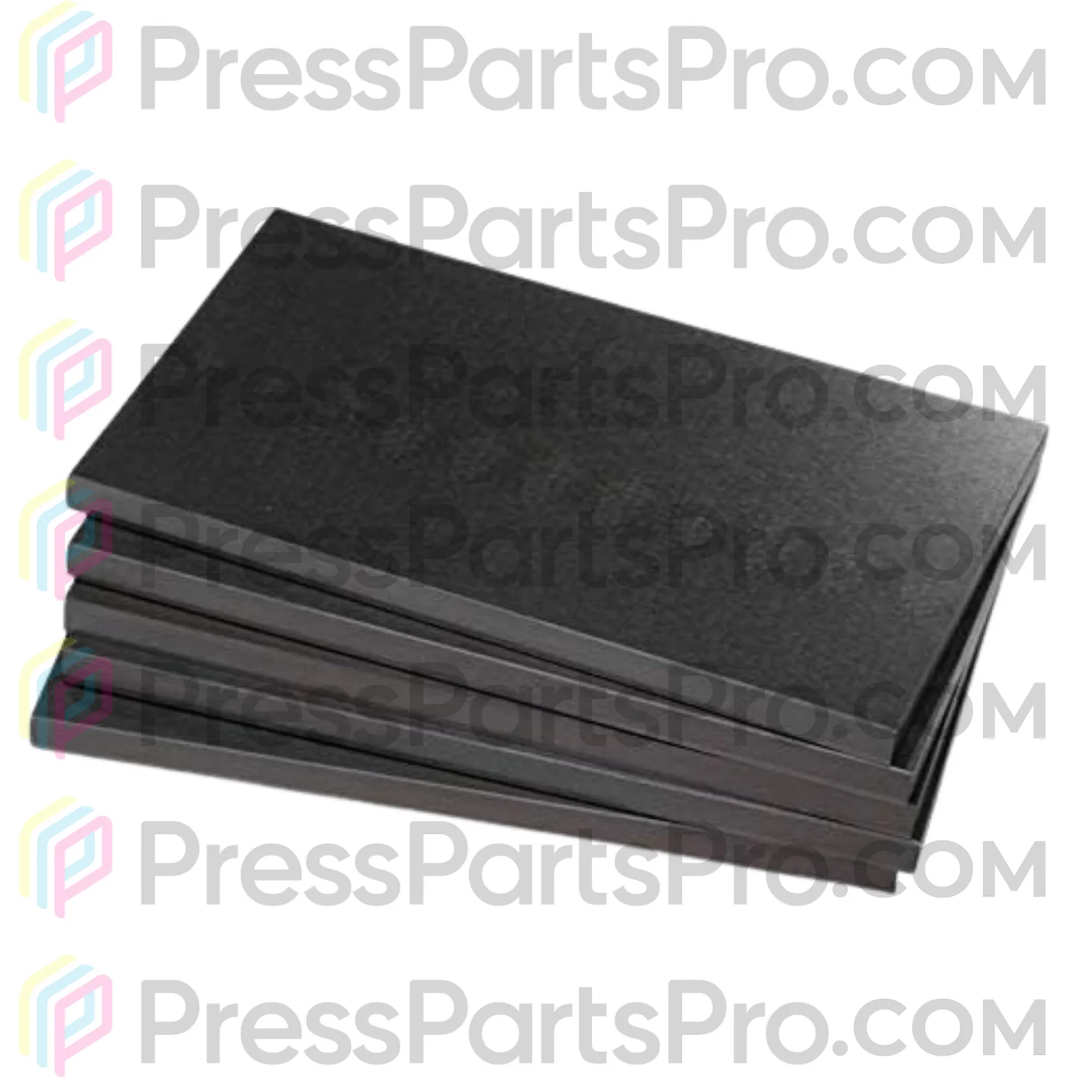 m2.102.2021 Juego de 6 paletas de carbono para Heidelberg Rietschle KTA 80/1